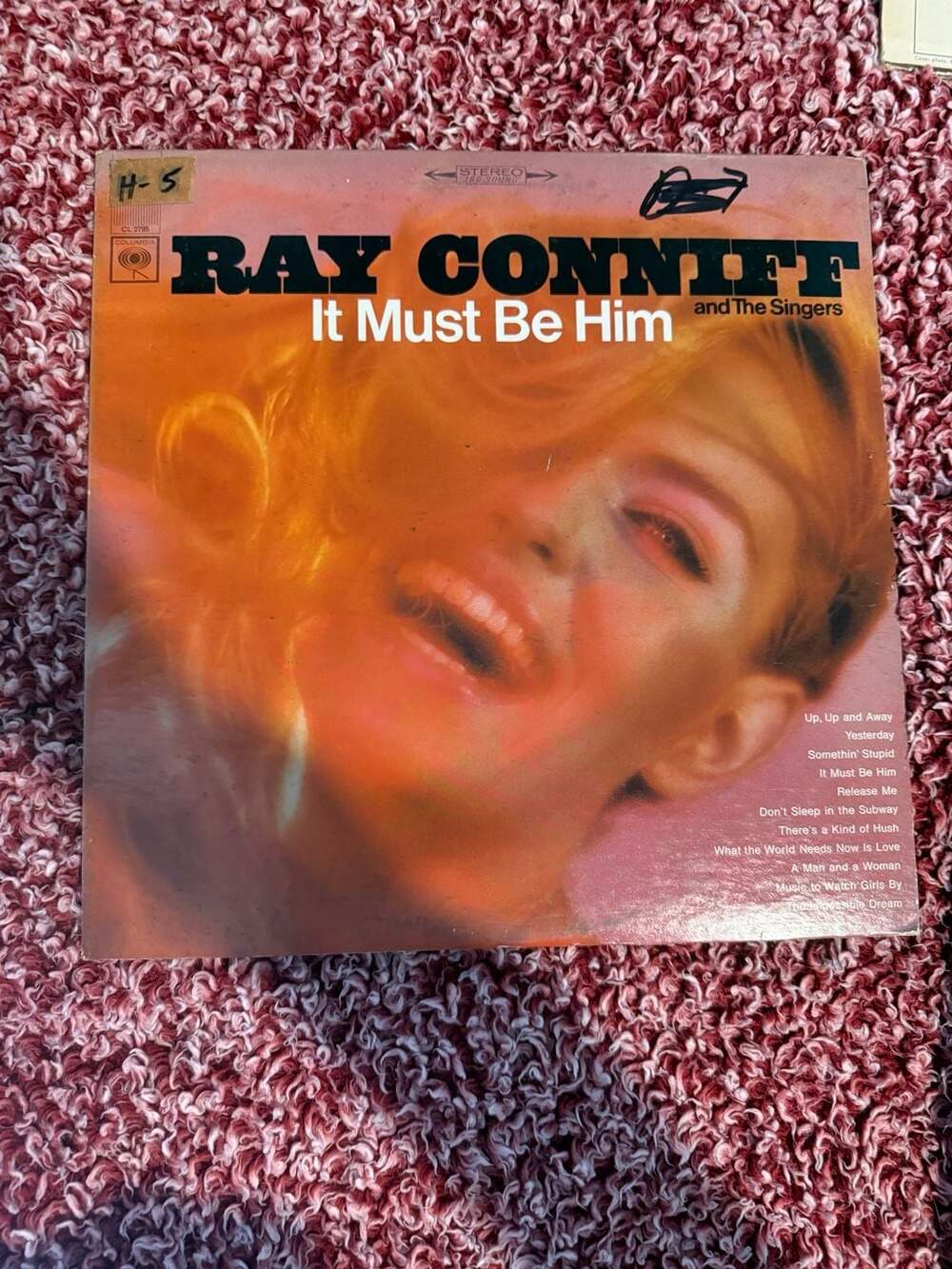 Ray Conniff and The Singers It Must Be Him Vinyl LP 1967